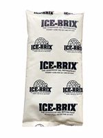Ice-Brix Cold Pack, 3 oz Capacity, 5" L x 2-3/4" W x 3/4" H, White, Case of 96 (IB3BPD)
