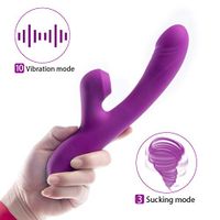 Geloo Hand Held Personal Therapy Rechargeable 10x Multi-Speed Vibrator- Energy Efficient Travel Friendly LED Light Body Massager