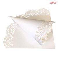 Hacloser 50Pcs Wedding Petal Cones Party Favors Confetti Cones for Petals Paper Wedding Flower Petal Cones Food Cone Bouquet Candy Chocolate Bags Boxes