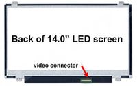 New LCD Panel For TOSHIBA SATELLITE RADIUS E45W-C4200X  LCD Screen Glossy 14.0 1366X768 Slim HD