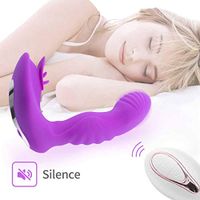Silicone Toy for Women 12 Modes Female Vibration Invisible Vibrartor Pennis for Women Remote Control Woman Mástúrbǎtěs Toy