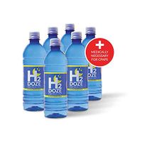 H2Doze Distilled Water for CPAP Humidifiers 16.9 Ounce - 6 Bottles (2 Nights Use Per Bottle)