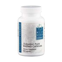 Wise Woman Herbals – Turmeric Complex Plus Enzymes – 90 Capsules – All-Natural Curcumin Joint Health Support – Aids normal healthy digestion – Promotes healthy immunity for overall well-being