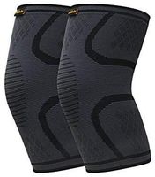 Compression Sleeve for Knee 2 Pack- Knee Brace-Knee Support Men and Women for Running,Hiking,Basketball,Tennis,Gym,Weightlifting etc-Check the Best Fit Size First(XL Size)