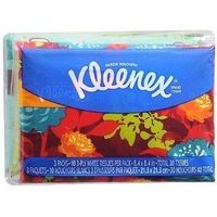 Kleenex Facial Tissue, Wallet Size, 3 Pack, 30 ct by Kleenex