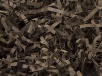 8oz Bag Heavy Duty Chocolate Brown Gift Basket Shred Crinkle Paper Grass Filler Bedding nfLG -1760