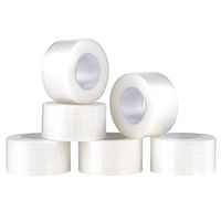 Whaline 6 Rolls Medical Tape Clear Surgical Tape PE Microporous First Aid Tape 1 Inch Wide, 10 Yard Each Roll