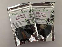 Nurture Nectar Elderberry Syrup Kit - 2 Pack | DIY Immune Support. Just add Water and Honey for a Make at Home Syrup. Each kit Makes 10oz.