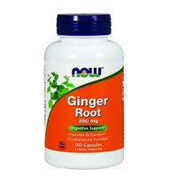 NOW Ginger Root 550 mg,100 Capsules