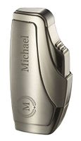 Personalized Visol Rio Nickel Triple Torch Flame Cigar Lighter