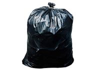 Toughbag 95 Gal Trash bags, Black, 2 Mil, 61x68, 25 Garbage Bags Per Case