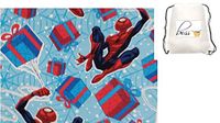 POG Family Paper Birthday Party Christmas Wrapping Spiderman Spider Man Gift Wrap (Bonus Exclusive Jiggy Joggie) Greetings 1 Roll Design Holiday Festive 20 Feet or Any Special Occasion