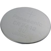 Lot of 20 Panasonic CR2412 3V Lithium Coin Size Battery, Tray Pack - Bulk Pack