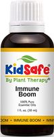 Plant Therapy KidSafe Immune Boom Synergy Essential Oil Blend. 100% Pure, Undiluted, Therapeutic Grade. Blend of: Lemon, Palmarosa, Dill, Petitgrain, Copaiba and Frankincense. 30 mL (1 Ounce).