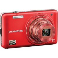 Olympus VG-160 14MP Digital Camera with 5x Optical Zoom (Red) (Old Model)