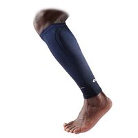 McDavid MD8846 Elite Compression Recovery Calf Sleeves, Black/Alt Blue, X-Small