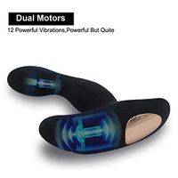 Electric Massager Men Rechargeable Stimulator Massaging Toys with Soft Waterproof Silicone