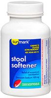 Sunmark Stool Softener, 100mg Softgels - 250 softgels