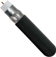 RG6 Coaxial Cable Standard Shield - 500ft Black