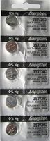 Energizer 357-303 1.55v SR44SW SR44W LR44 Watch/Calculator 0% Hg Mercury Free silver Ox Batteries (40 Pack)