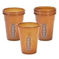 Fun Express Football Disposable Cups - Sports & Game Day (100 Cups)