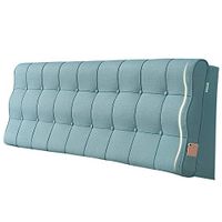 Mat Cushion - Bed Cushion Cushion Headboard Backrest Soft Bag - Home Bedroom Reading Rest Pillow - Bed Cover - Linen Lumbar Pillow Sofa Cushion (Color : A, Size : 150x10x60cm)
