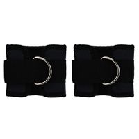 Ankle Strap Belt, InKach Sports Ankle Anchor Strap D-Ring Gym Leg Pulley Strap Lifting Fitness Strength Ankle Brace Support (Black)