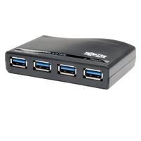 Tripp Lite 4-Port USB 3.0 SuperSpeed Hub - hub - 4 ports - desktop - U360-004-R