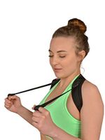 Shoulder, Back and Posture Support for Men and Women | Best Fully Adjustable Support | Provides Lumbar Support | for Lower and Upper Back Pain | Adjustable Size (Thin, Large&X-Large)