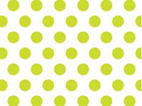 Hot Metallic Gold Polka Dots White Art DIY Crafts Tissue Paper for Gift Wrapping 15"X20" 5 Sheets