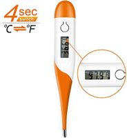 Thermometer for Fever, Adoric Baby Thermometer - Accurate and Fast Readings Digital Rectal/Oral Thermometer for Babies and Adults