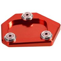 Frames & Fittings Motorcycle Accessory Kickstand Side Stand Enlarge Foot Pad Extension for Honda NC 700X 700S NC700D Integra CBR 500R 500F CB 500X - (Color: Red)