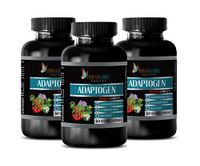 Heart Health Supplements - ADAPTOGEN Premium Complex (ASHWAGANDHA Astragalus MACA) - maca Root Supplement - 3 Bottles 180 Vegetable Capsules