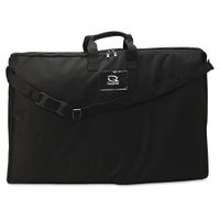 Quartet 156366 Tabletop Display Carrying Case, Canvas, 18 1/2w x 2 3/4d x 30h, Black