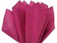 Cranberry Tissue Paper 20x30" 24 Sheet Mini-Pack (12 Packs) - Wraps-CTQCR