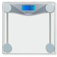 Etekcity Digital Body Weight Scale Tempered Glass, 400 Pounds (Renewed)