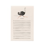 Rifle Paper Co. Ostrich To Do Notepad