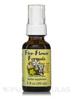 Flower Essence Services Healing Herbs Five-Flower Formula Spray, 1 Ounce