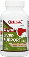 Deva Nutrition Vegan Liver Support Tablets, 90 Count