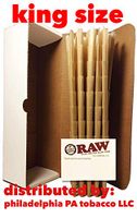 RAW Classic King Size Pre-Rolled Cones with Filter Tips (200 Pack)