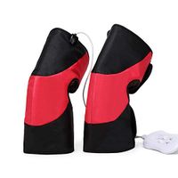 ZWPY Electric Leg Massager, Heating Knee Brace Wrap Vibration far Infrared Heating for Osteoarthritis Rheumatic Arthritis Joint Pain Relief