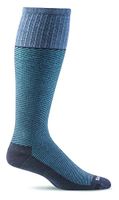 Sockwell Men's Bart Graduated Compression Socks, Navy, Medium/Large