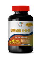 Immunity Booster Vitamins - Omega 3 6 9 Premium (Fish Flax Borage) - Omega 3 Fish Oil - 1 Bottle 120 Softgels