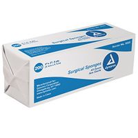 Dynarex Surgical Gauze Sponge 8 Ply, 25 Count