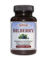 Bilberry (Supplement for Vision) 60mg - 60 Capsules