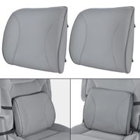 Bdkusa Lumbar Support Posture Correction with Strap Set of 2 (Gray)