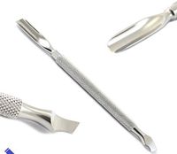 Heavy Duty Nail Gouge, Cuticle Pro Pusher, Small Spoon - For Finger & Foot Nails