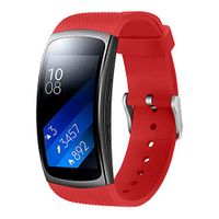 Lyperkin Samsung Gear Fit 2/Gear Fit 2 Pro Replacement Watch Band Strap Accessory Sport Soft Silicone Wristband Strap Band Bracelet Compatible with Samsung Gear Fit 2/Gear Fit 2 Pro Smartwatch