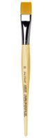 da Vinci Student Series 304 Junior Paint Brush, Flat Elastic Synthetic with Lacquered Non-Roll Handle, Size 20 (304-20)