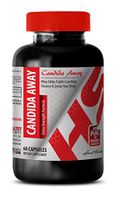 Blood Sugar Equipment - Candida Away - Extra Strength Formula - Candida Away - 1 Bottle (60 Capsules)